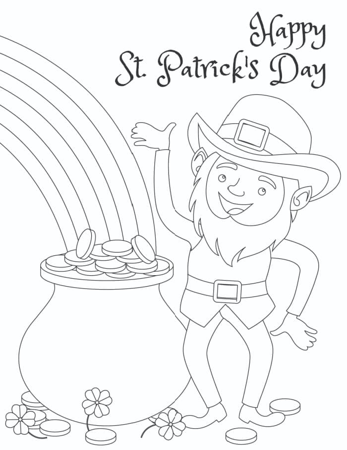 35 Printable Saint Patrick’S Day Coloring Pages 8