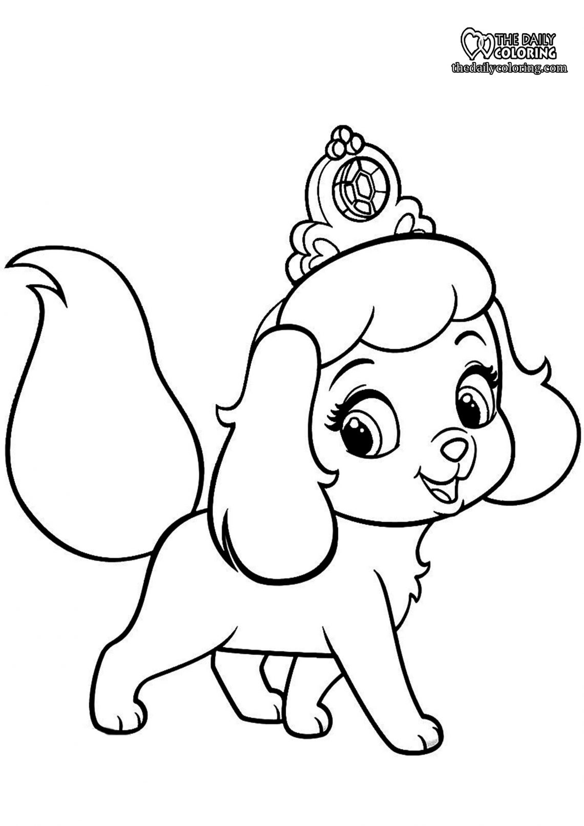 35 Puppies Coloring Pages Printable 25