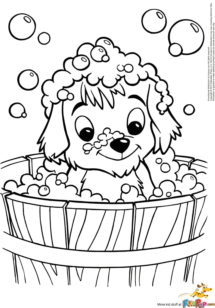 35 Puppies Coloring Pages Printable 26