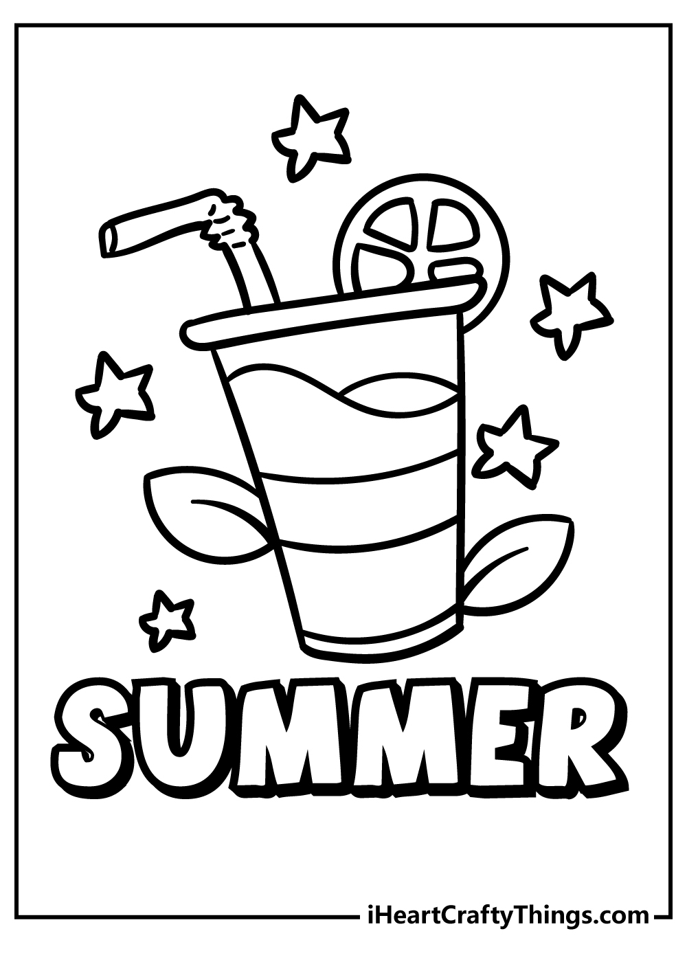 Save 60 Summer Coloring Pages Kids Ideas 53