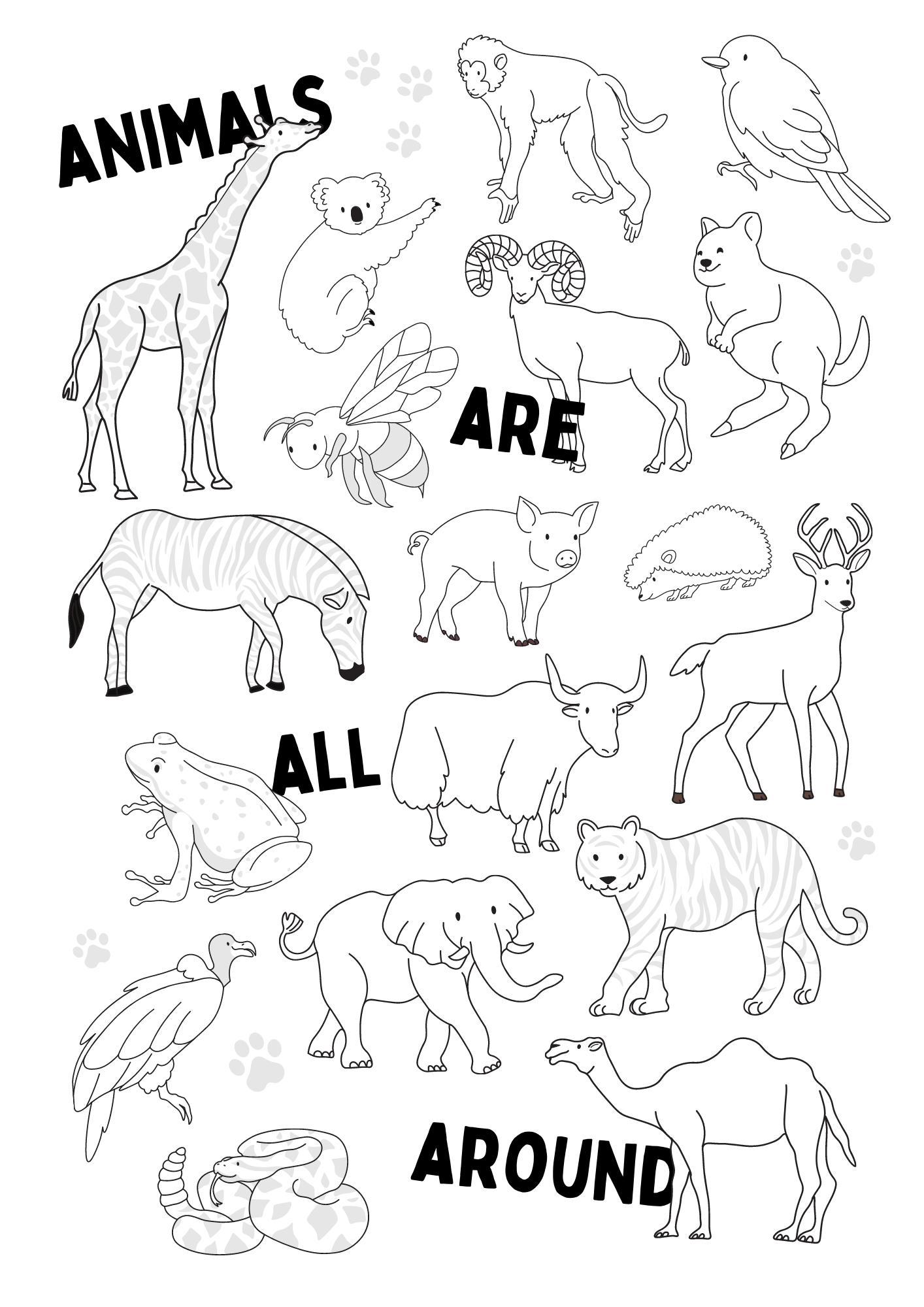 Save 60 Wild Animals Coloring Pages Ideas 26