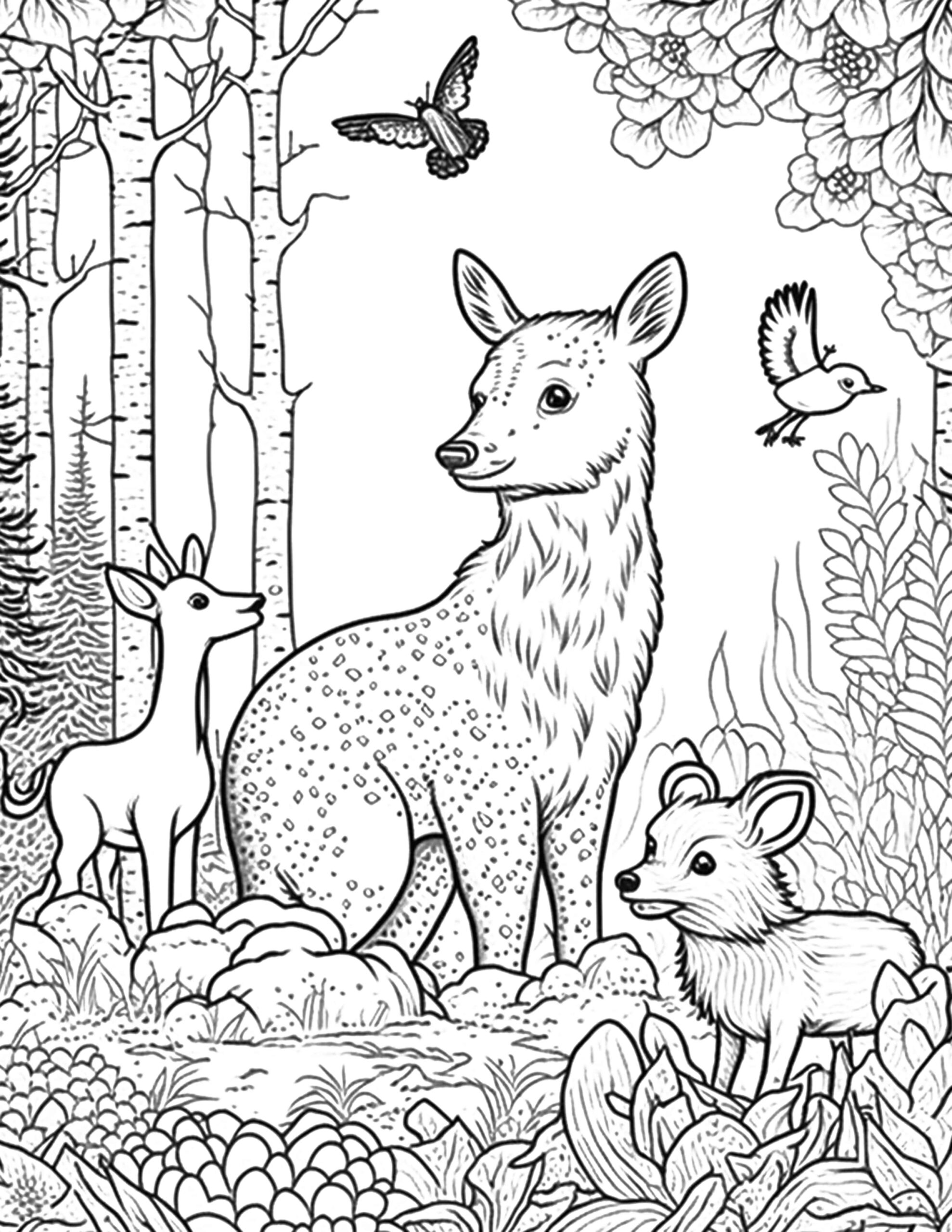 Save 60 Wild Animals Coloring Pages Ideas 3