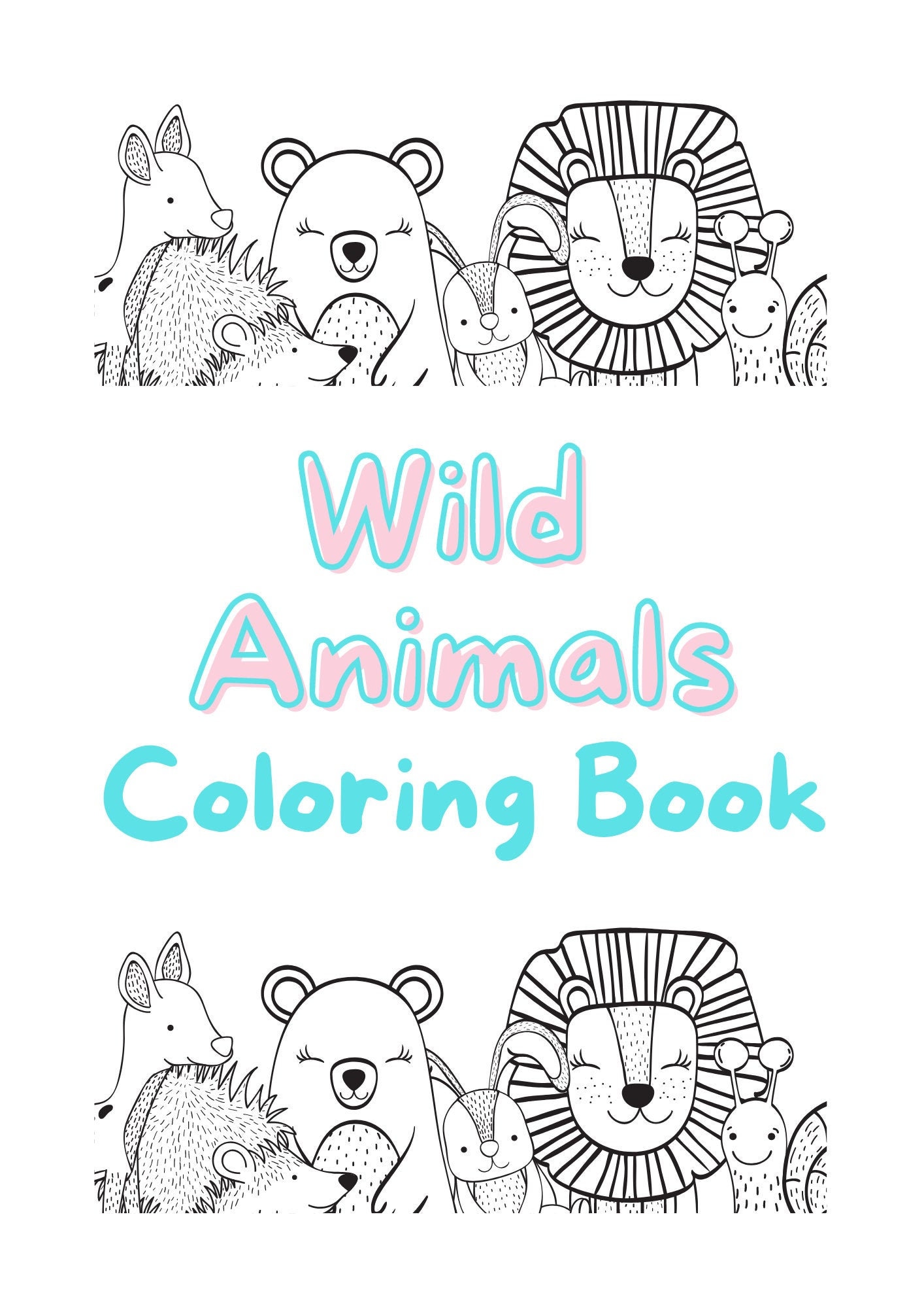 Save 60 Wild Animals Coloring Pages Ideas 39