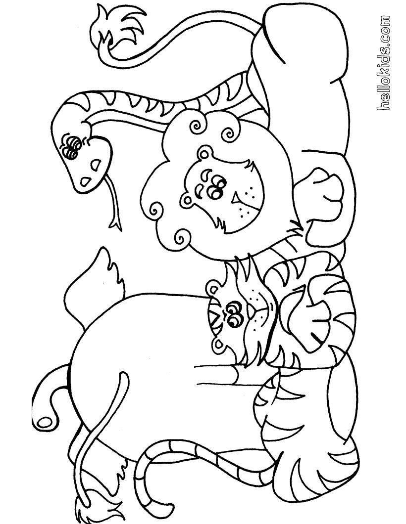 Save 60 Wild Animals Coloring Pages Ideas 40